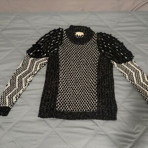 Shaggy Knit Pullover